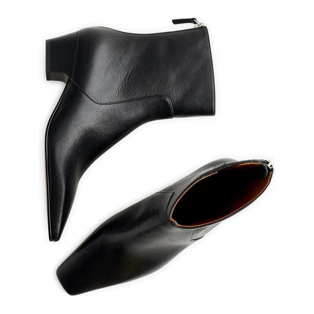Madewell Leather Black Lexie Ankle Boot 8.5 NEW